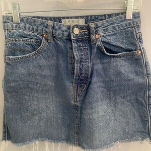 We The Free Jean Skirt - Size 26. EUC